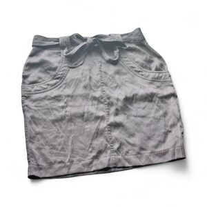 Calvin Klein Black Tie-Waist Pencil Skirt – Size 8